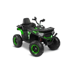 Pojazd akumulatorowy QUAD GIGANT Green Toyz by Caretero 4 mocne silniki 45 W, oświetlenie LED, pilot